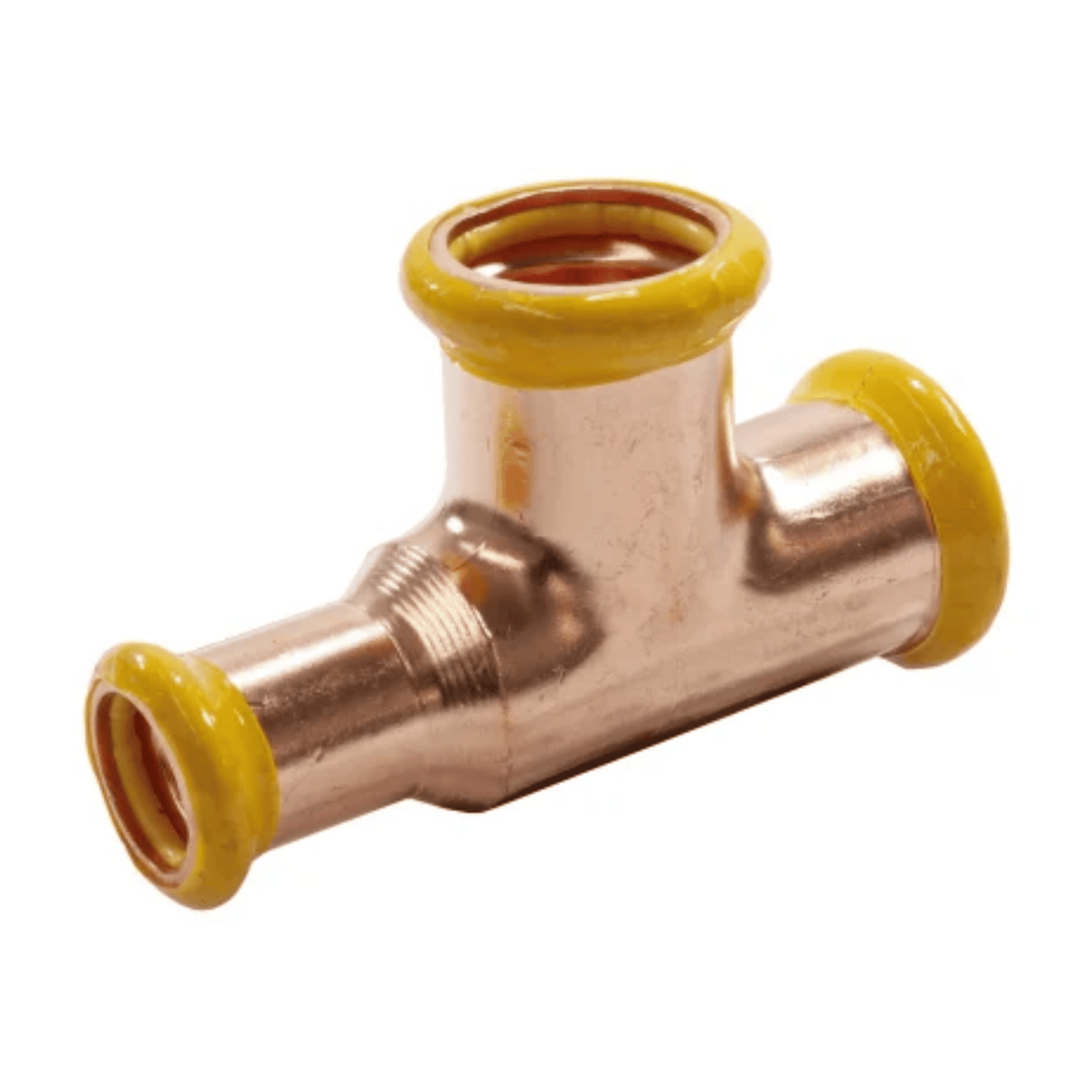 Pegasus PressFit Branch & End Reducing Tee - M-Profile - Gas - 28mm x 22mm x 22mm - 442726