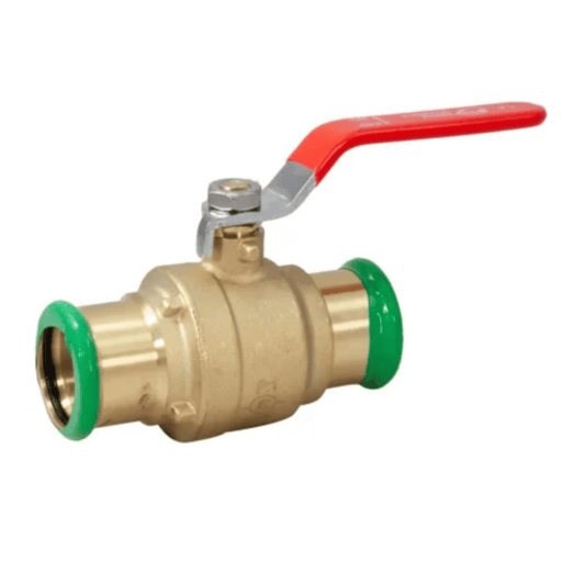 Pegasus PressFit Red Handle Lever Ball Valve - M-Profile - Water - 54mm - 435025