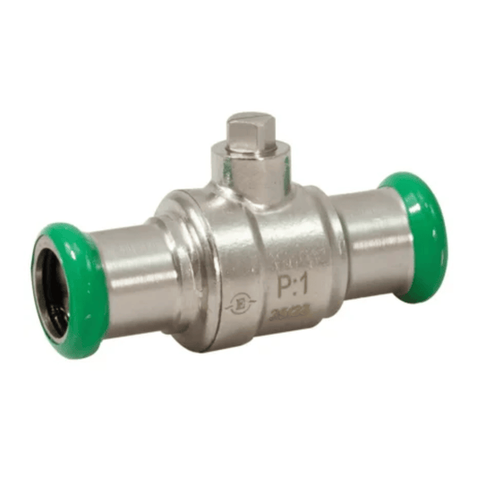 Pegasus PressFit Isolation Valve - Full Bore - M-Profile - Water - 22mm - 435055