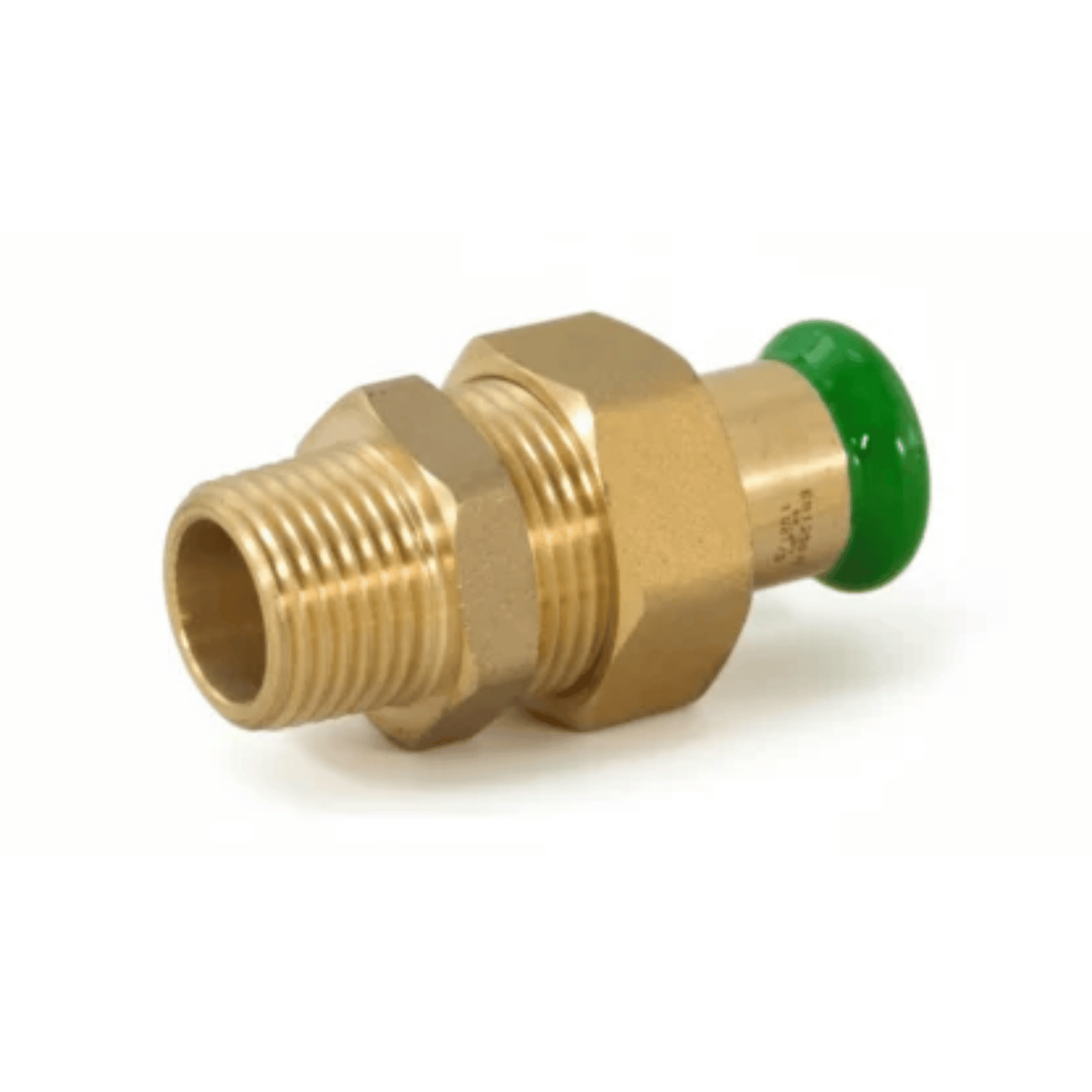 Pegasus PressFit Male Straight Union - M-Profile - Water - 22mm x 3/4" - 435410