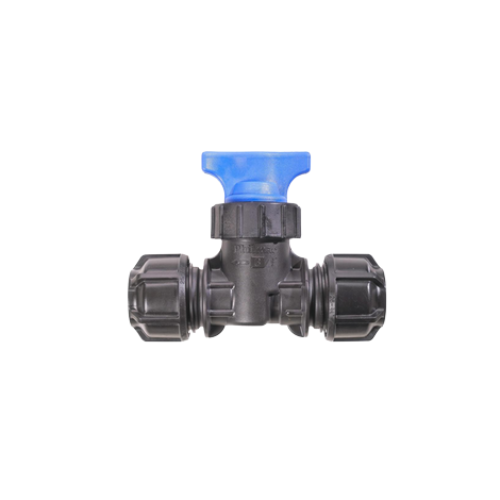 Philmac 3G Metric/Imperial Plastic Stopcock POL x POL - 32mm/1" - 81284400