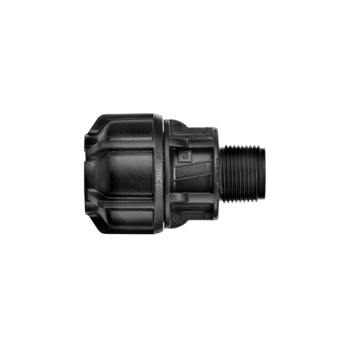Philmac 3G Metric (Imperial) End Connector PE x Male Iron - 50mm (1 1/2) x 1 1/2 - 9265