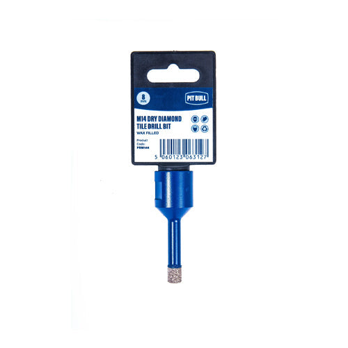 Pit Bull M14 Dry Diamond Wax Filled Tile Bit - 5.5mm - PBM145