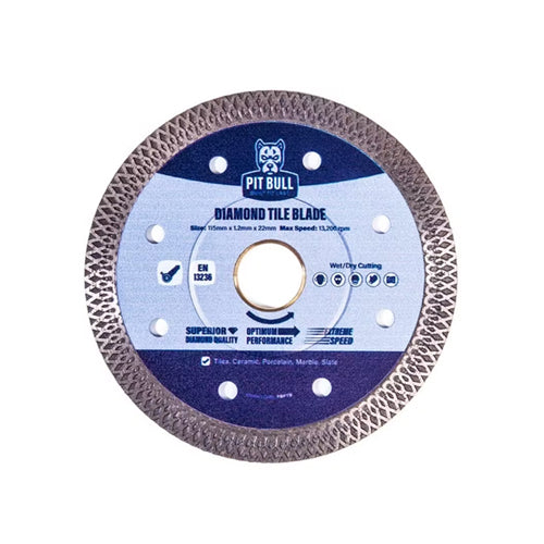 Pit Bull Diamond Tile Blade - 115mm - PBPTB