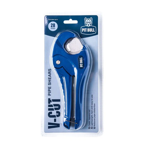 Pit Bull V-Cut Plastic Pipe Shear - 0-28mm - PBVC
