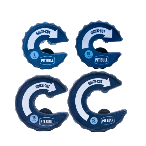 Pit Bull Quick-Cut Tube Cutter Pack - 8mm, 10mm, 15mm & 22mm