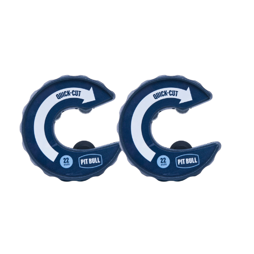Pit Bull Quick-Cut Tube Cutter Pack - 22mm x 2