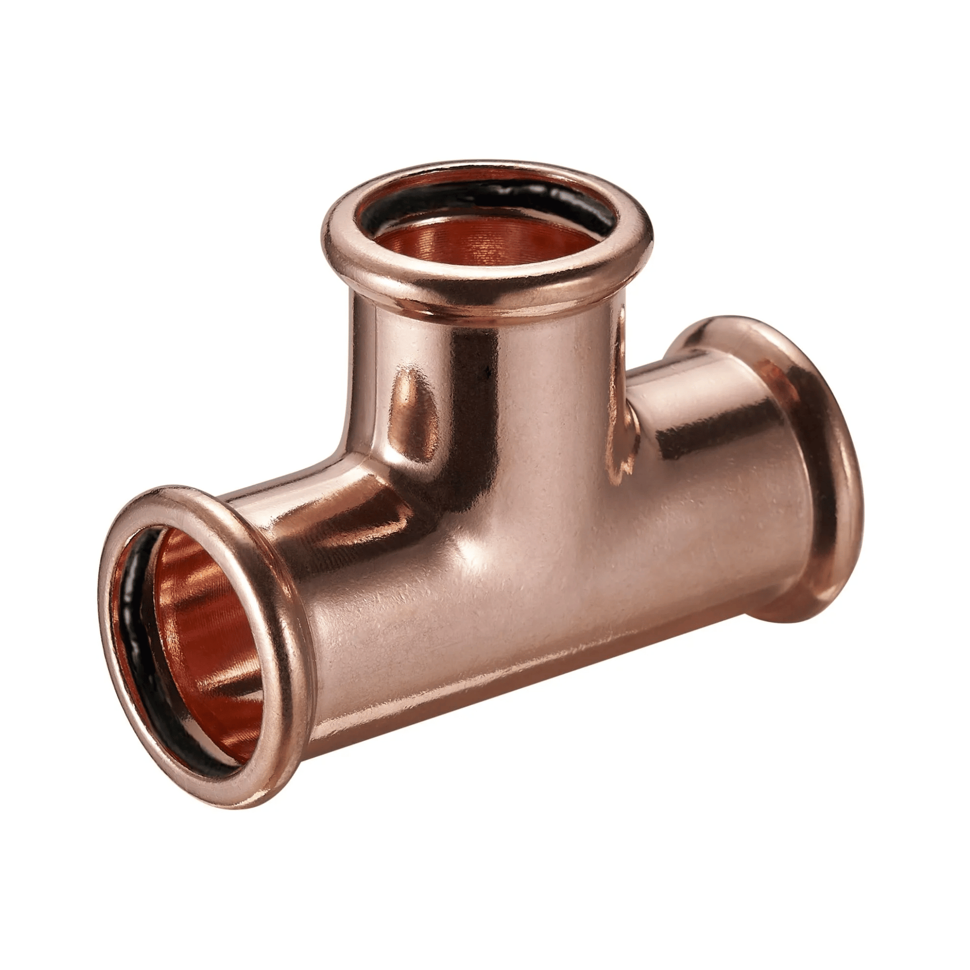 Copper Water - M-Profile - Press Fit - Equal Tee - 76mm