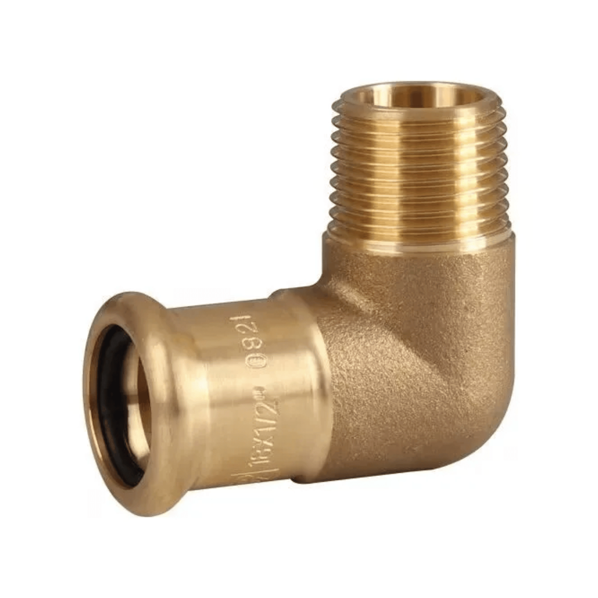 Copper Water - M-Profile - Press Fit - Male Iron Elbow - 54mm x 2"