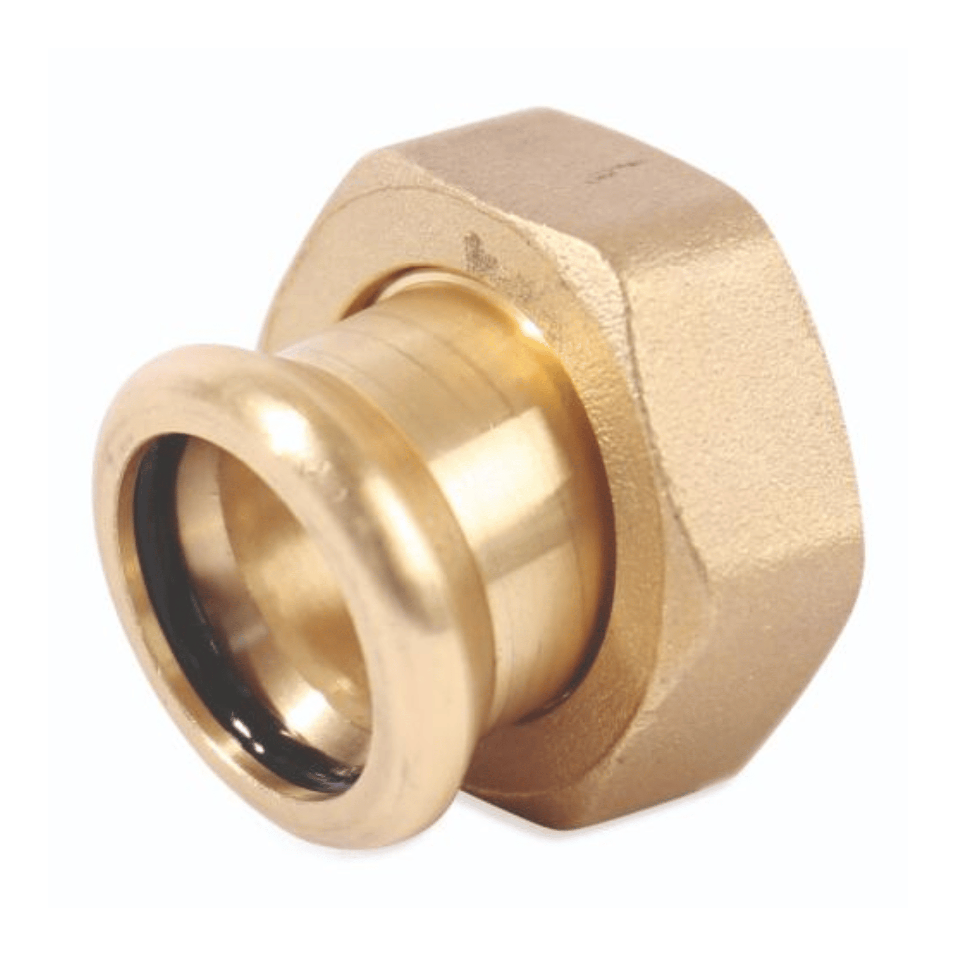 Copper Water - M-Profile - Press Fit - Straight Tap Connector - 28mm x 1 1/4"