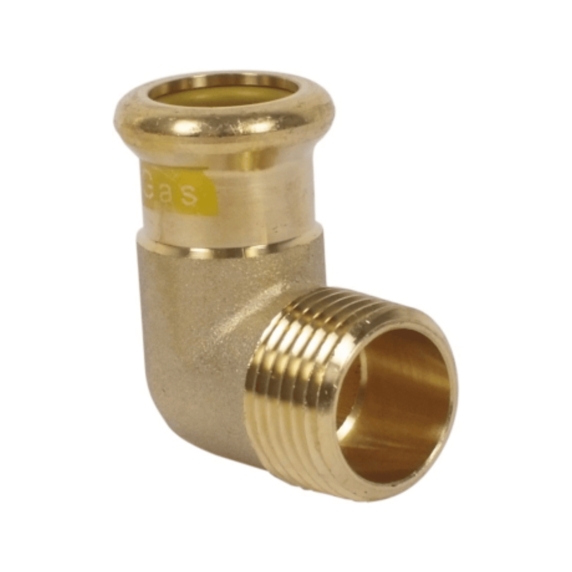 Copper Gas - M-Profile - Press Fit - Male Iron Elbow - 54mm x 2"