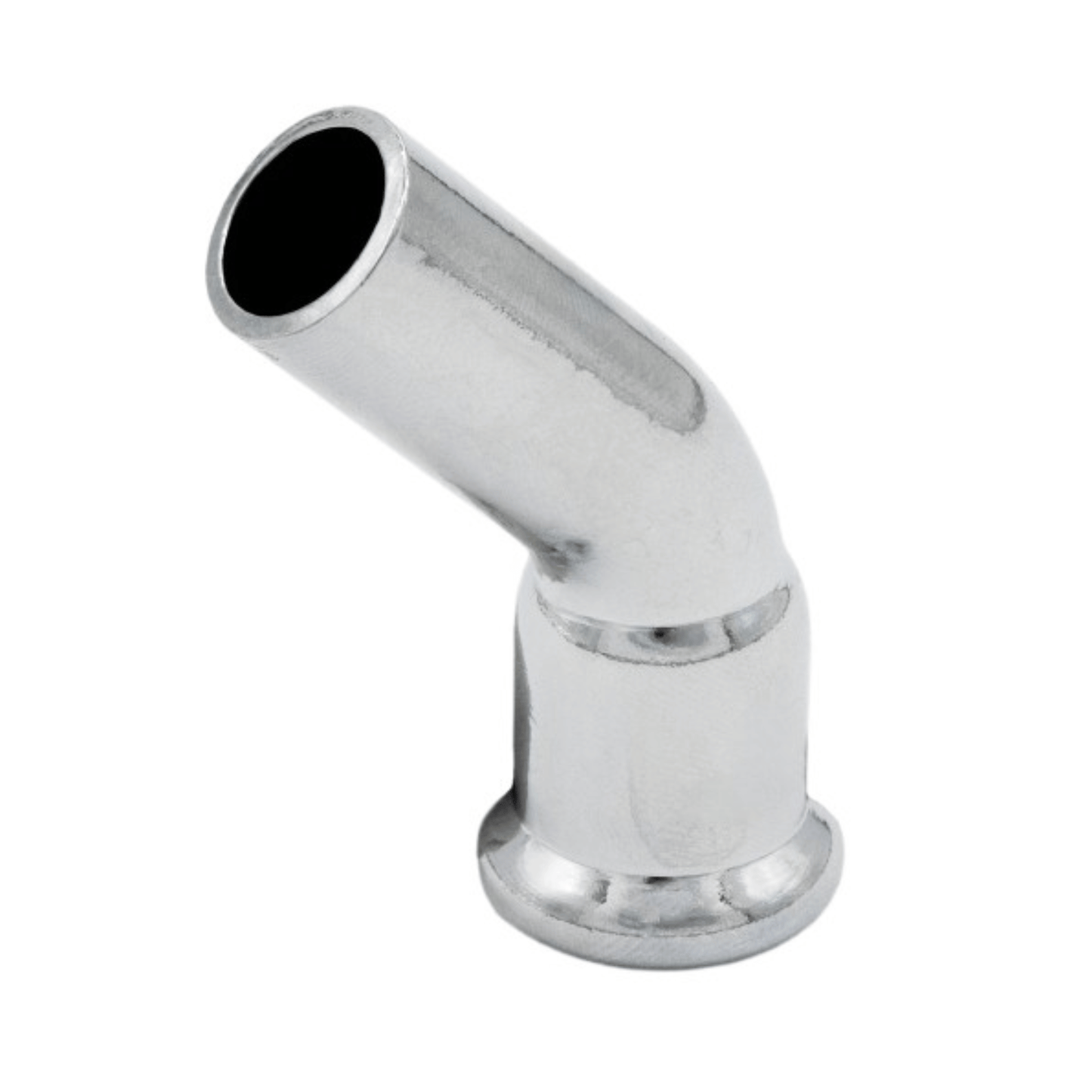 Chrome Copper Water - M-Profile - Press Fit - Obtuse Street Bend - 22mm