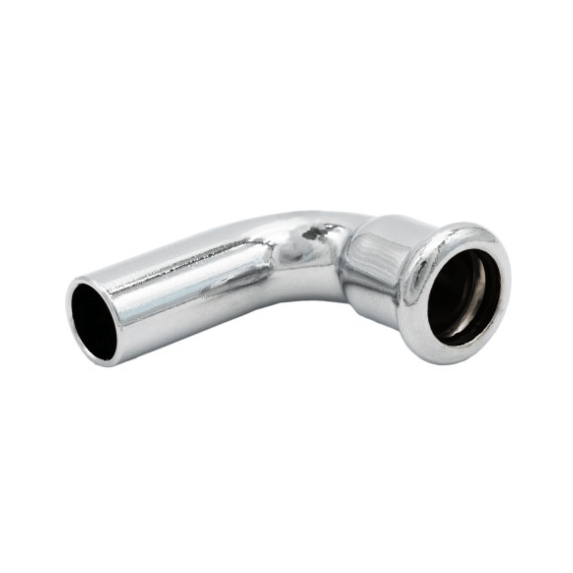 Chrome Copper Water - M-Profile - Press Fit - Street Elbow - 22mm