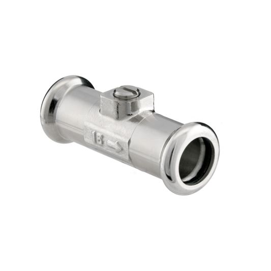 M-Profile - Press Fit - Water - Isolation Valve - 22mm