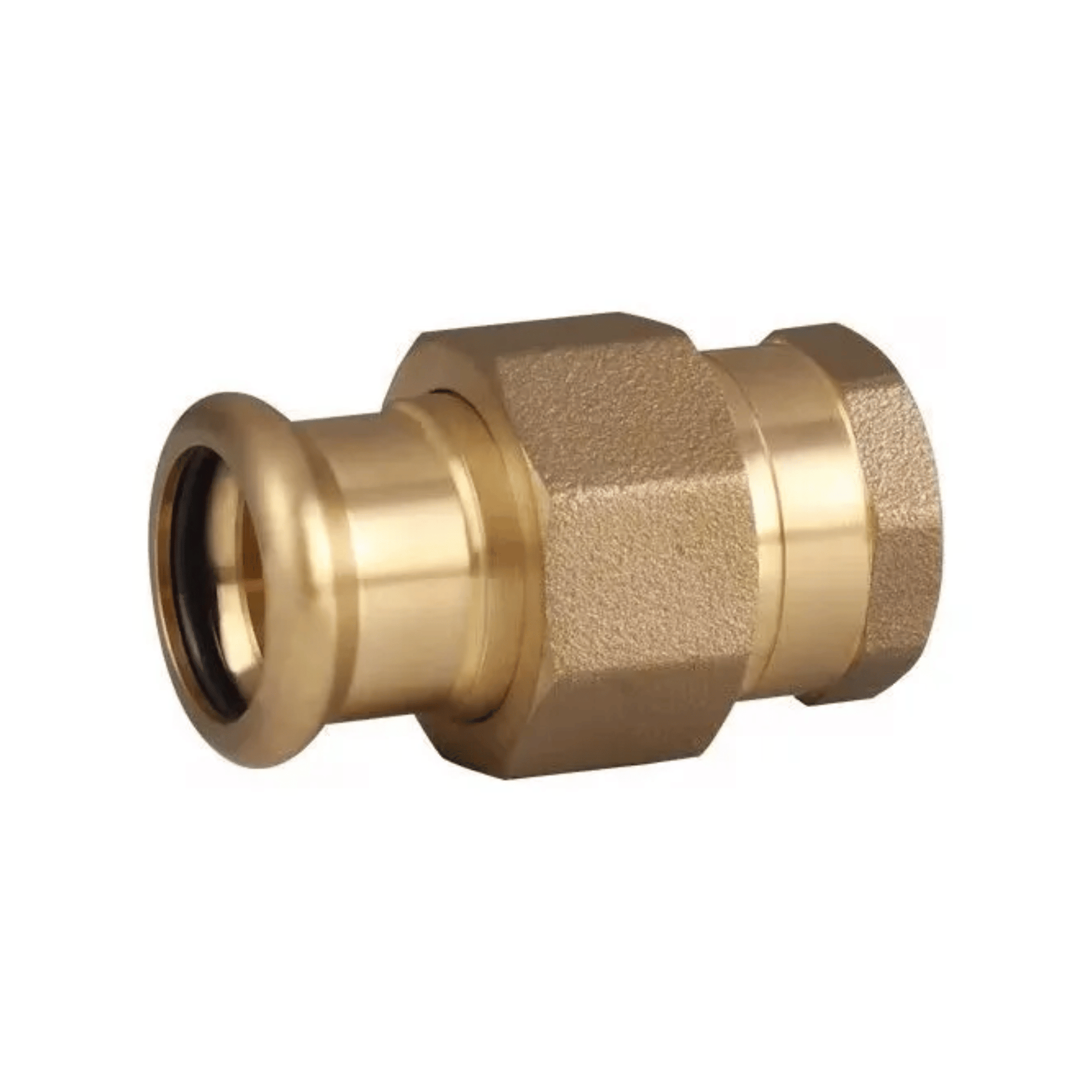 Copper Water - M-Profile - Press Fit - Female Union - 22mm x 3/4"