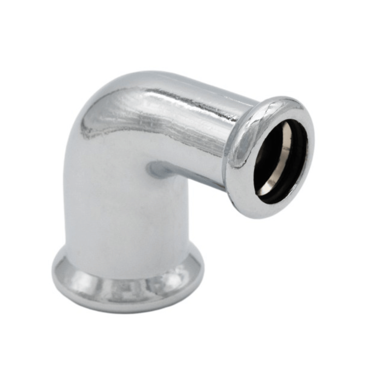 Chrome Copper Water - M-Profile - Press Fit - Reducing Elbow - 22mm x 15mm