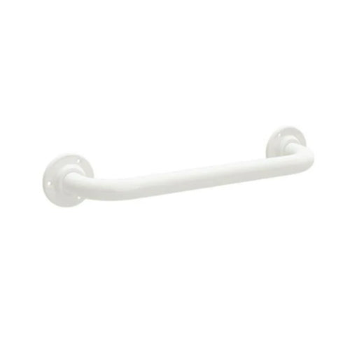 Steel Grab Rail - 12" - White