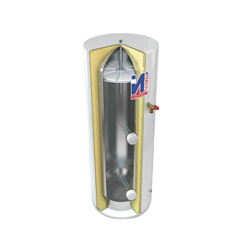 RM Cylinders Intercyl Direct Unvented Air Gap Hot Water Cylinder - 210 Litre - I210D