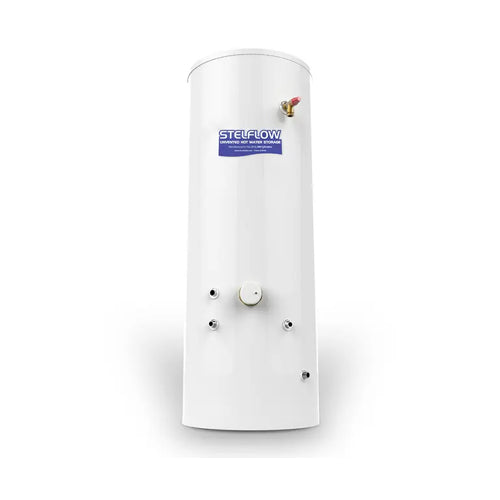 RM Cylinders Stelflow Indirect Unvented Hot Water Cylinder - 300 Litre - S300I