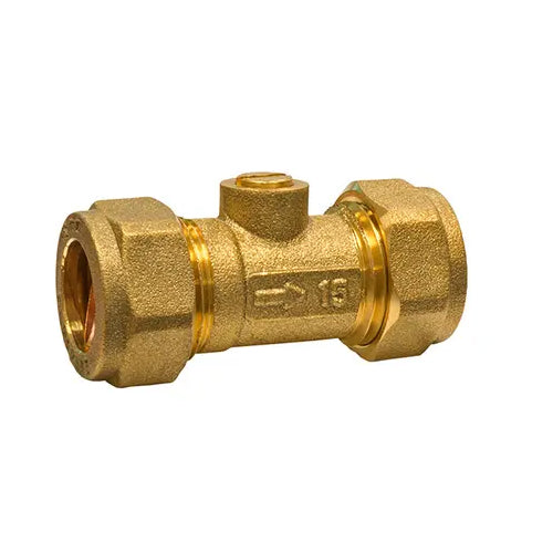 Reliance Brass Isolating Ball Valve - 22mm - BVAL201003