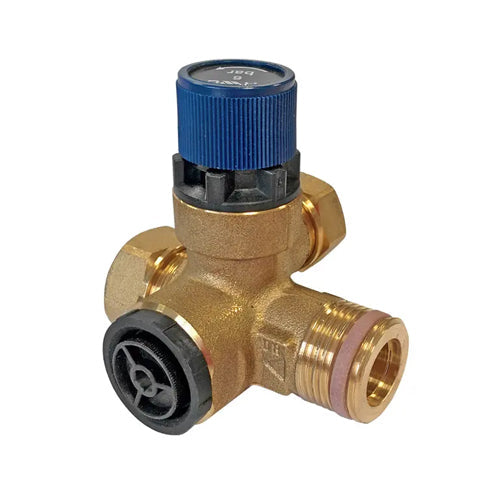 RWC Core Unit Pressure Relief Expansion Manifold Valve Vessel Port - 3.5 Bar - 22mm x 15mm - CORE215005