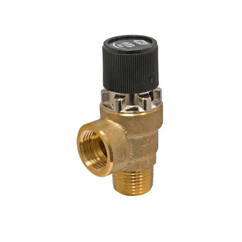 RWC 1917 Series High Capacity Heating Pressure Relief Expansion Valve - 3.5 Bar - 1/2" M x F - PREL101018