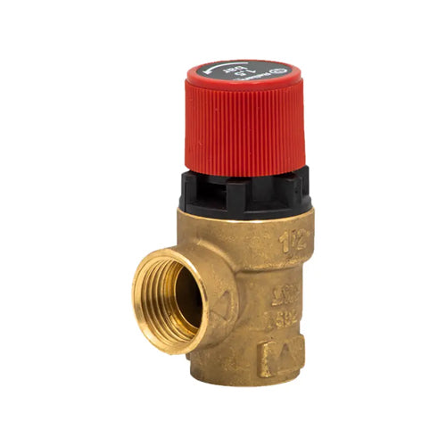 RWC 1917 Series High Capacity Heating Pressure Relief Expansion Valve - 1.5 Bar - 1/2" F x F - PREL101019