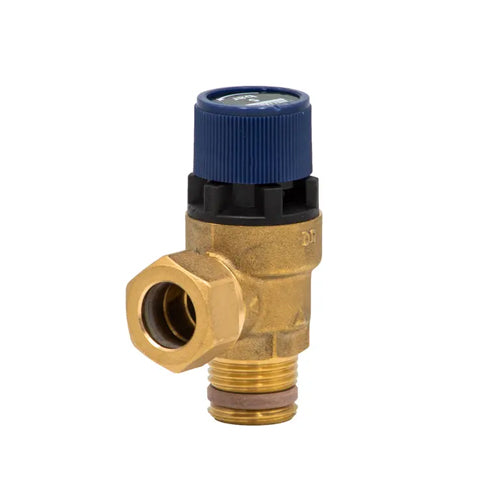 RWC 102 Series Potable Water Pressure Relief Expansion Valve - 5 Bar - 1/2" MBSP x 15mm - PREL102003