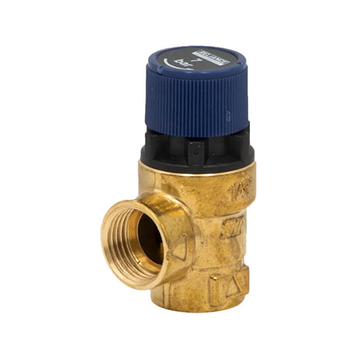 RWC 102 Series Potable Water Pressure Relief Expansion Valve - 7 Bar - 1/2" FBSP x 1/2" FBSP - PREL102025