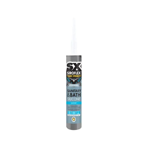 Siroflex Bath & Sanitary Silicone - 310ml - White (Box of 25) - 31050943
