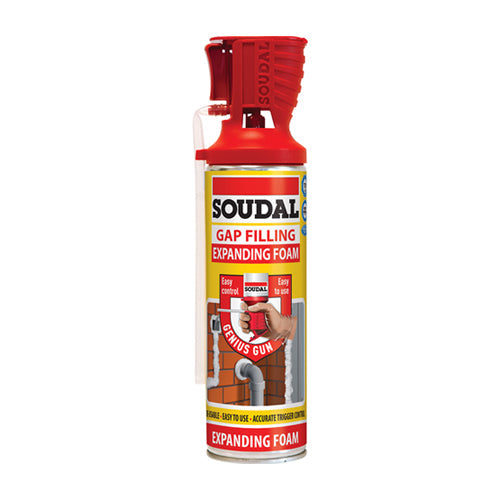 Soudal Genius Gun Gap Filler - 500ml (Box of 12) - 123895