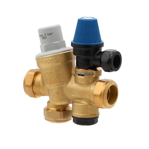 Stuart Turner Electastream Multibloc Combination Valve - 3/6 Bar - 22mm - 29002