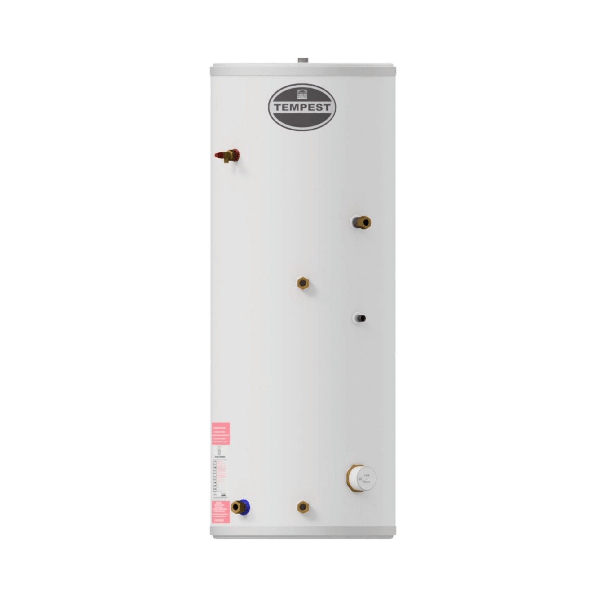 Telford Tempest Indirect - Unvented - Hot Water Cylinder - 125 Litre - TSMI125
