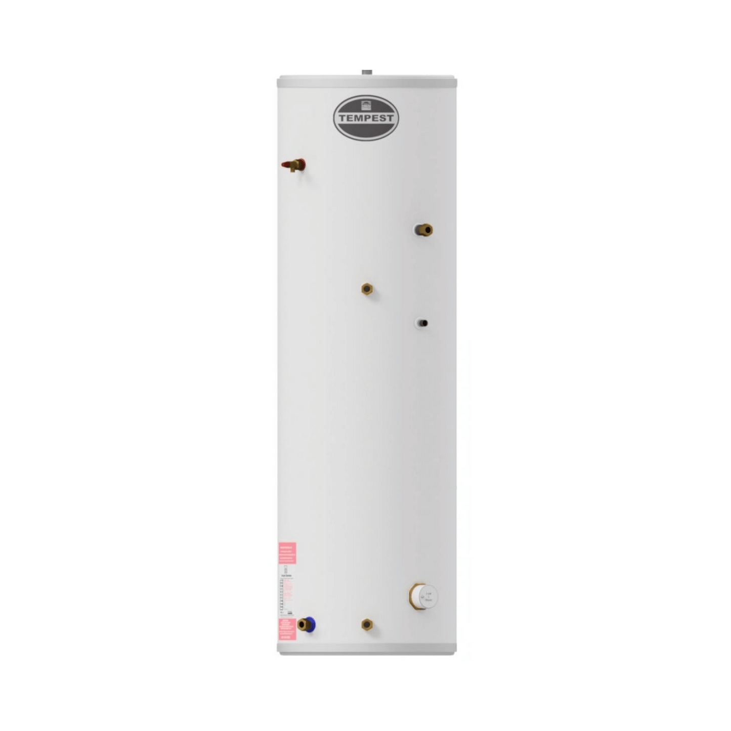 Telford Tempest Indirect Slimline - Unvented - Hot Water Cylinder - 200 Litre - TSMI200SL
