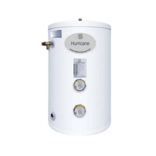 Telford Hurricane Direct - Unvented - Hot Water Cylinder - 90 Litre - HURD090