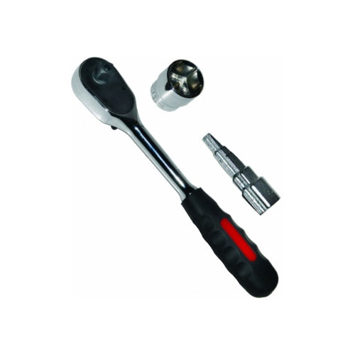 Todays Tools Multi Size Rad Tail Key & Ratchet including 22mm Socket - MGPS