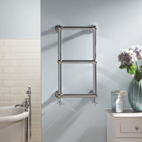 Towelrads Aldworth Towel Rail - 700mm x 500mm - Chrome - 128040
