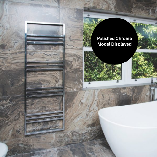 Towelrads Boxford Towel Rail - 800mm x 500mm - Anthracite (Textured) - 120866