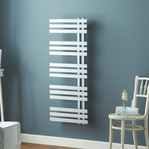 Towelrads Cobham Towel Rail - 1200mm x 500mm - Chrome - 300070