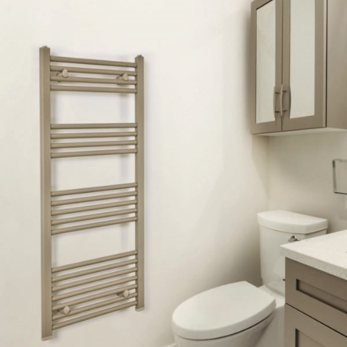 Towelrads Independent Towel Rail - 1200mm x 500mm - Cappuccino - 210077