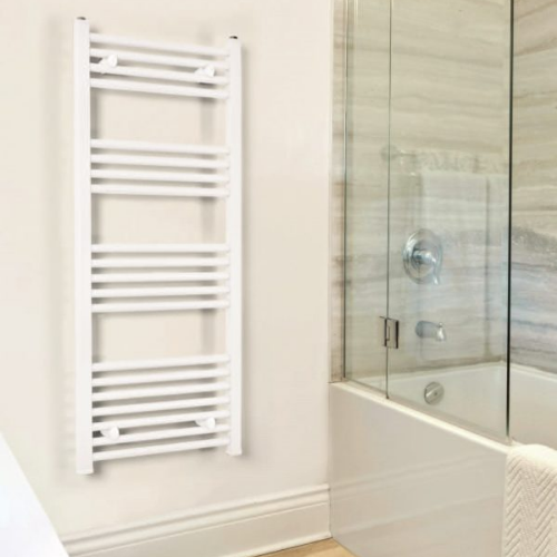 Towelrads Independent Towel Rail - 1400mm x 400mm - White - 130004