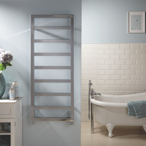 Towelrads Kensington Towel Rail - 1300mm x 530mm - Chrome - 128018