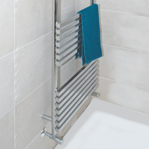 Towelrads Oxfordshire Towel Rail - 1186mm x 500mm - Chrome - 120952