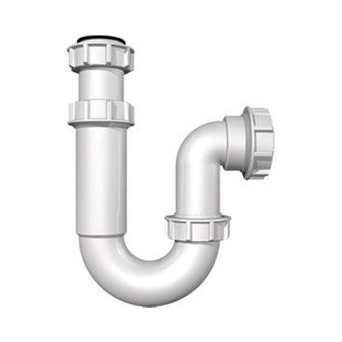 Plastic Telescopic P Trap - 1 1/4" x 3" Seal