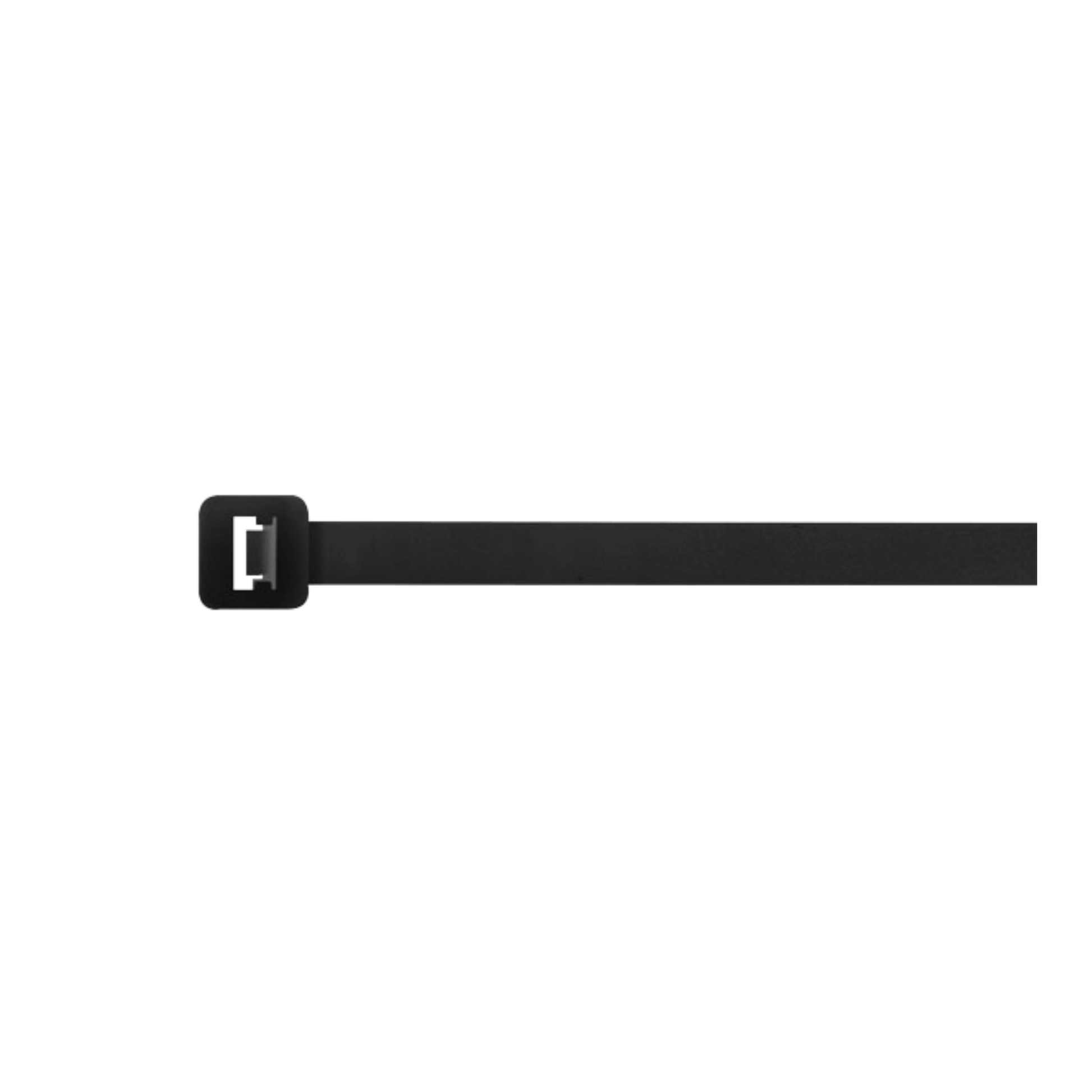 Q-Crimp Black Cable Ties - 300mm x 4.8mm - QTB300S
