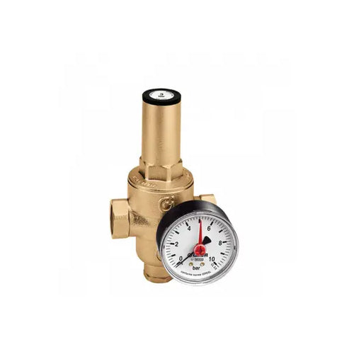Vaillant Pressure Reducing Valve c/w Gauge - 1" - 0020236851