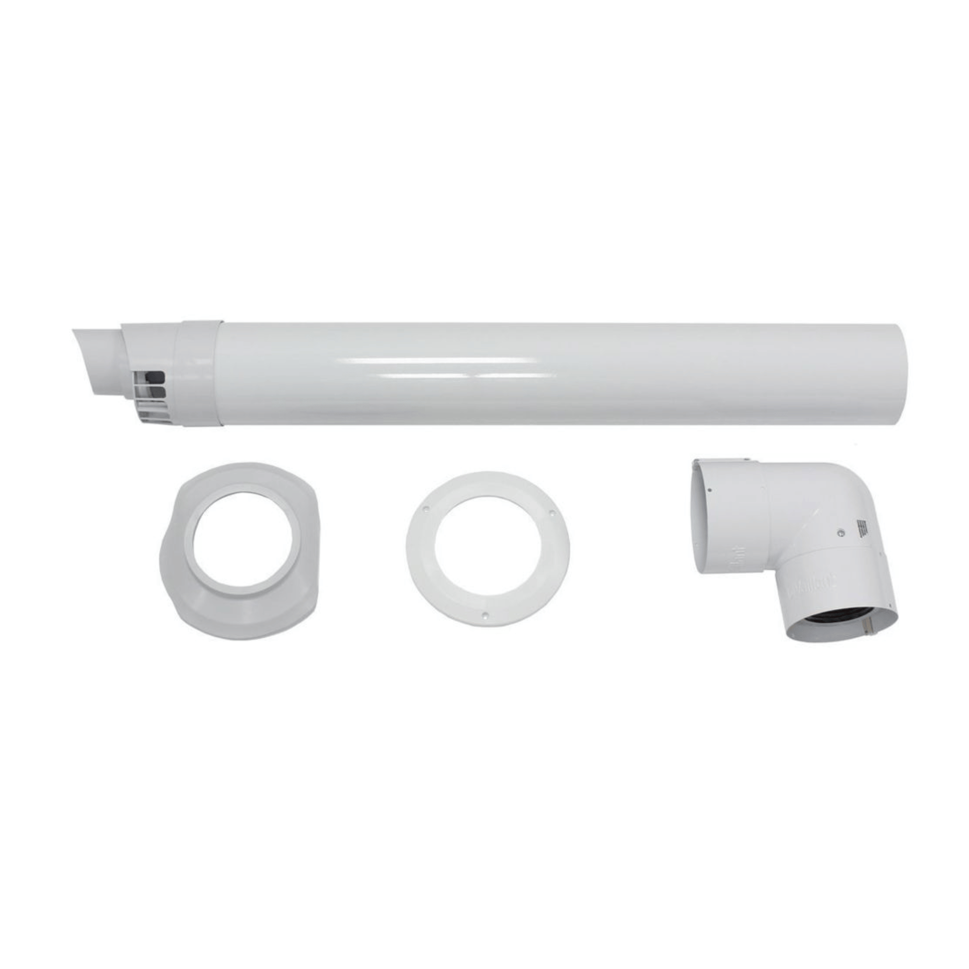 Vaillant Horizontal Flue with Elbow & Terminal - 80/125 - 303209
