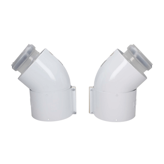 Vaillant 45 Degree Flue Bends - Pack of 2 - 303911