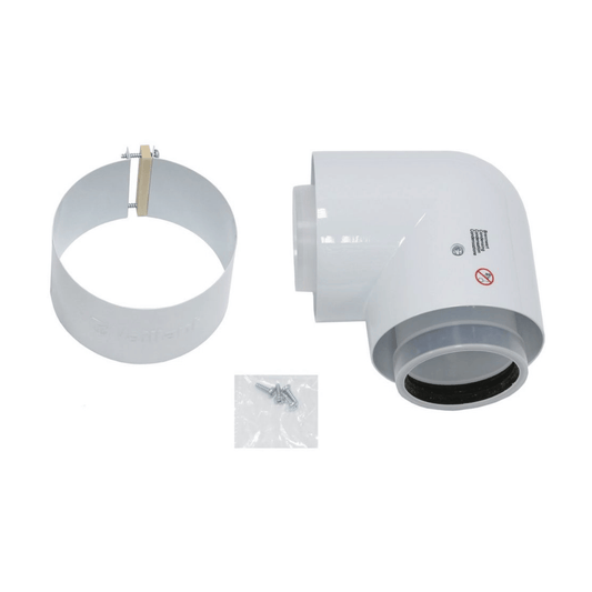 Vaillant 87 Degree Flue Bend - 80/125 - 303210