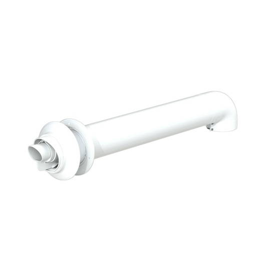 Vaillant Horizontal Flue Terminal - 60/100 - 1m - Stainless Steel - 8000041558